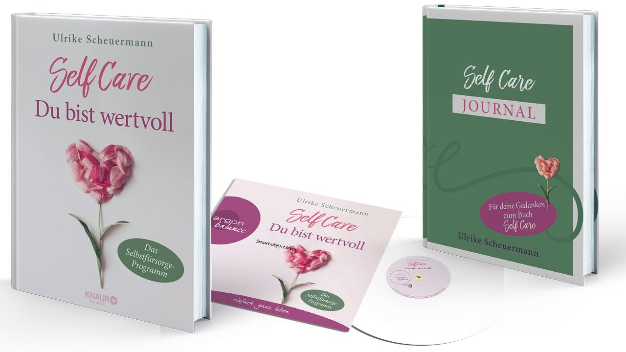 3D alle 3 Self Care Buchcovers Videoformat